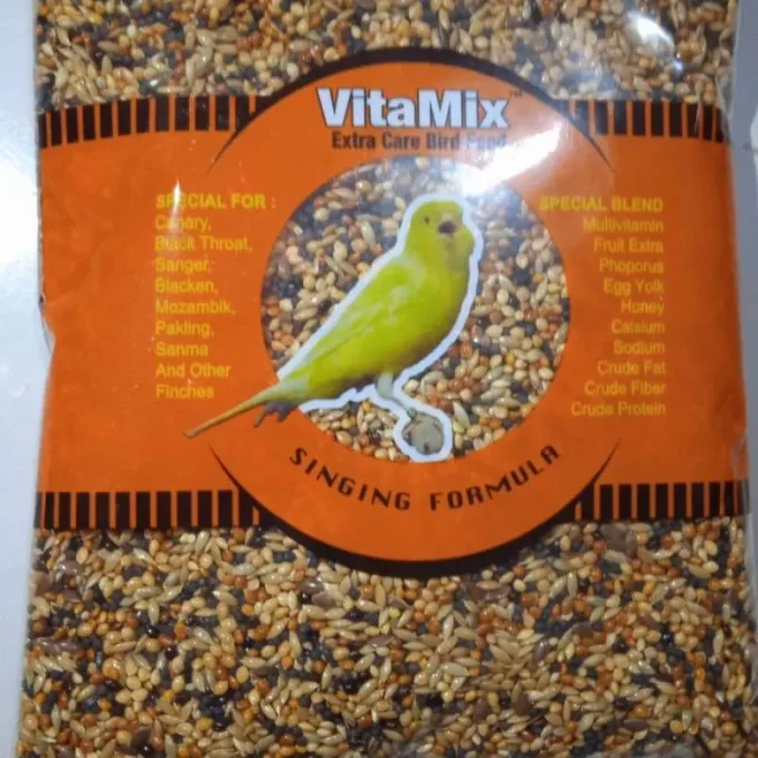 VITAMIX PHOENIX PAKAN BURUNG KENARI VITAMIX KENARI BIJI CANARY SEED CAMPUR MAKANAN KENARI FINCH BLCKTHROAT PARKIT FALK DLL VMIXCN