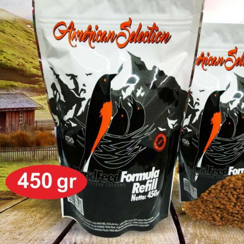 HAND FEEDING LOLOHAN AMERICAN SELECTION 450GR PAKAN BURUNG MURAI HAND FEEDING LOLOHAN AMERICAN SELECTION 1 HAND FEEDING LOLOHAN AMERICAN SELECTION 450GR PAKAN BURUNG MURAI HAND FEEDING LOLOHAN AMERICAN SELECTION