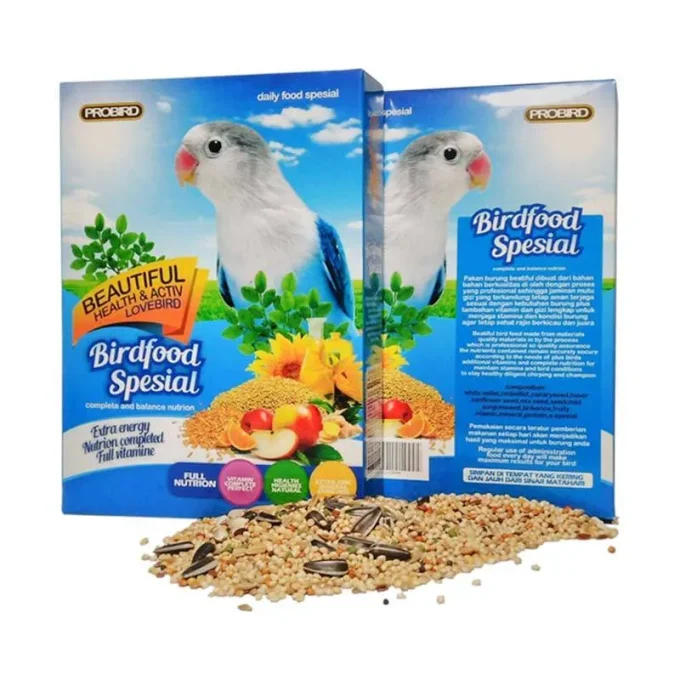 BEAUTIFUL HEALTH & ACTIVE LOVEBIRD PROBIRD PAKAN BURUNG LOVEBIRD HARIAN