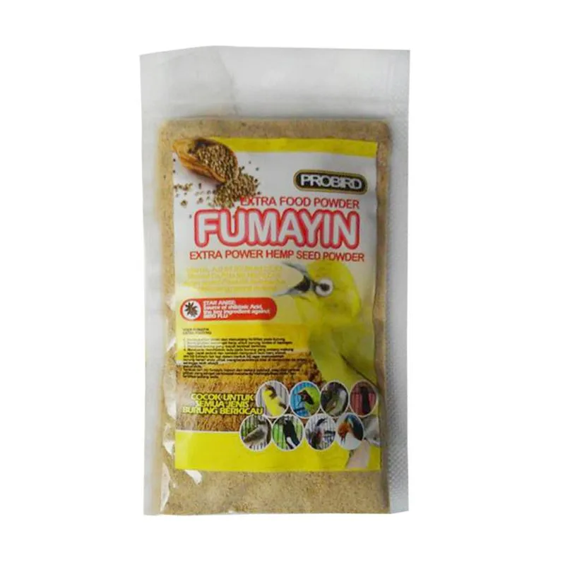 EXTRA POWDER FUMAYIN PROBIRD PAKAN BURUNG PLECI KENARI KACER ANIS 1 EXTRA POWDER FUMAYIN PROBIRD PAKAN BURUNG PLECI KENARI KACER ANIS