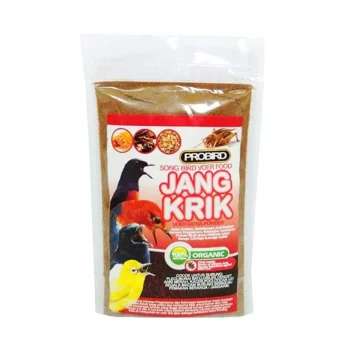 VOER JANGKRIK PROBIRD PAKAN BURUNG MURAI CIBLEK CENDET ANIS