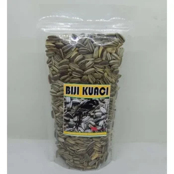 SEMPATI Biji Kuaci Kwaci 100gr Pakan Burung Lovebird Kenari Paruh Bengkok Parrot Parkit Blackthroat Hamster Biji Bunga Matahari Sun Seed Pakan Burung Pemakan Biji Bijian