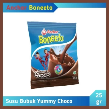 1 DUS ISI 12 ANCHOR BONEETO SUSU BUBUK HI-CALCIUM COKLAT RCG 10x25g