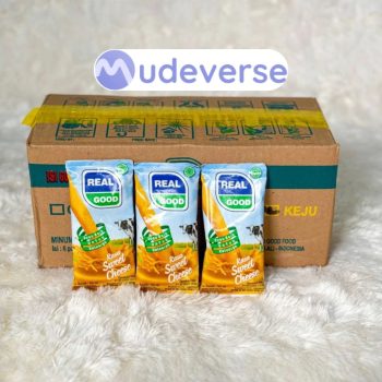 REAL GOOD SUSU UHT MILK 50 ML KEJU ( 1 Dus / 1 Karton isi 60)