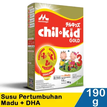MORINAGACHILKID SUSU PERTUMBUHAN MADU+DHA BOX 190g