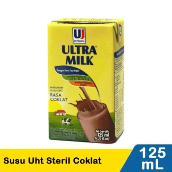 ULTRA SUSU UHT STERIL COKLAT TPK 125mL