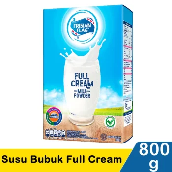 1 DUS ISI 18 FRISIAN FLAG SUSU BUBUK INSTANT KOMPLETA FULL CREAM BOX 800g