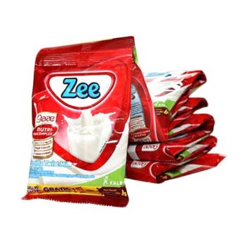 1 Dus / Karton isi 120 ZEE SUSU BUBUK INSTANT VANILLA TWIST SCT 38g