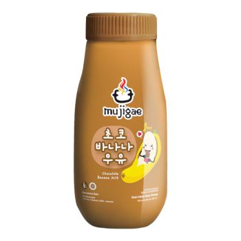 1 DUS ISI 12 MUJIGAE SUSU CAIR CHOCO BANANA BTL 250mL