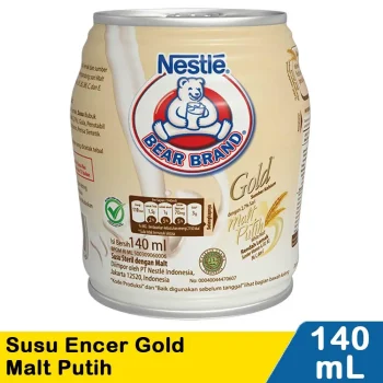 BEAR BRAND SUSU ENCER GOLD MALT PUTIH KLG 140mL