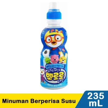 1 KARTON ISI 24 PORORO MINUMAN BERPERISA SUSU BTL 235mL