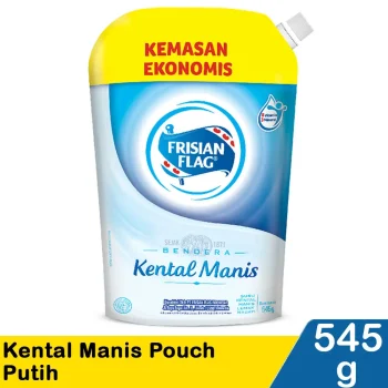 1 DUS ISI 24 FRISIAN FLAG SUSU KENTAL MANIS PUTIH PCH 545g