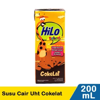 HILO SCHOOL SUSU CAIR UHT CHOCOLATE TPK 200mL