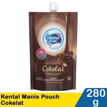 1 DUS ISI 24 FRISIAN FLAG SUSU KENTAL MANIS COKLAT PCH 280g