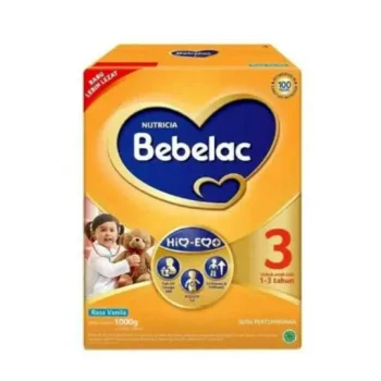 DUS ISI 10 BEBELAC 3 SUSU PERTUMBUHAN VANILA BOX 1000g
