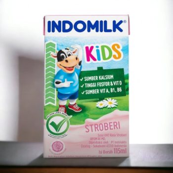 INDOMILK SUSU CAIR UHT KIDS STRAWBERRY TPK 115mL