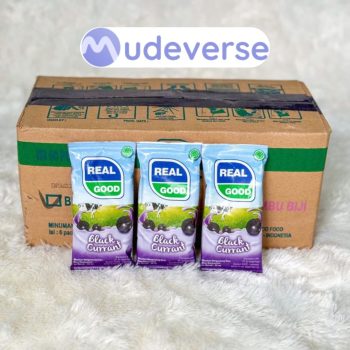 REAL GOOD SUSU UHT MILK 50 ML BLACK CURRANT ( 1 Dus / 1 Karton isi 60)