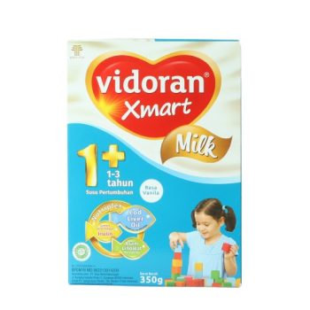 1 DUS ISI 24 VIDORAN SUSU PERTUMBUHAN XMART 1+ MADU NUTRIPLEX BOX 350g