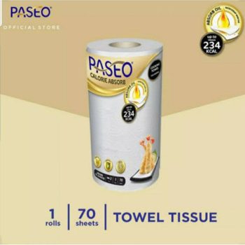 Paseo Towel 70 sheets Tisu Makan Menyerap Minyak / Facial Tissue