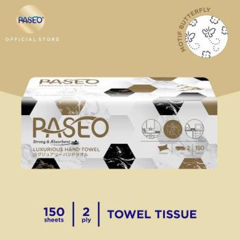 Paseo Hand Towel 150 sheets Tisu Pengganti Handuk Tangan