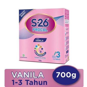 1 DUS ISI 12 S-26 PROCAL SUSU BUBUK PERTUMBUHAN 3 VANILLA BOX 700g