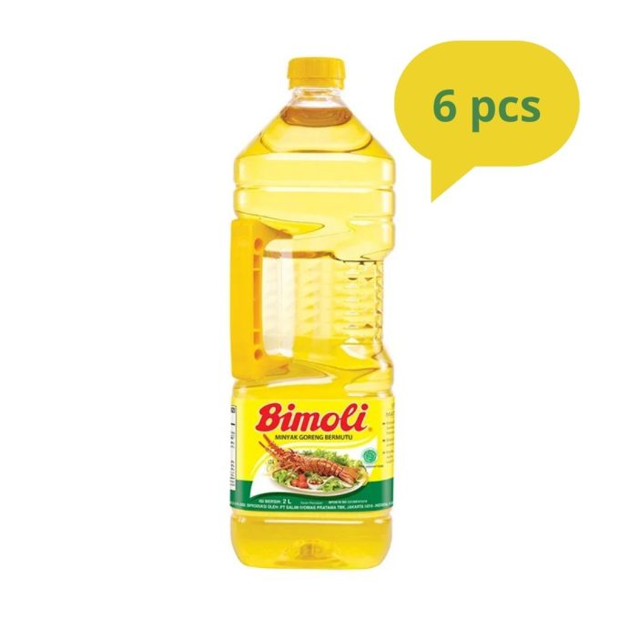 BIMOLI MINYAK GORENG BOTOL 2000mL (1 KARTON ISI 6)