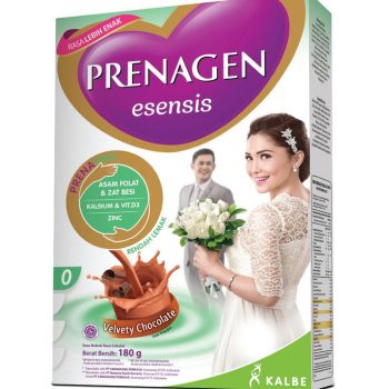 1 DUS ISI 24 PRENAGEN ESENSS SUSU BUBUK PERENCANAAN HAMIL COKLAT BOX 180g
