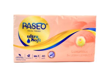 Paseo 40 sheets Ultra Soft Tisu Wajah / Facial Tissue
