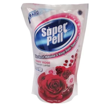 SUPERPELL Refill 780ml MERAH CERRY ROSE Pembersih Lantai