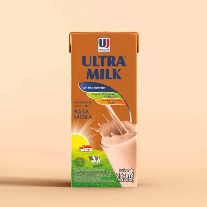 1 DUS ISI 24 ULTRA SUSU UHT MOKA TPK 250mL