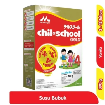 MORINAGA SCHOOL SUSU PERTUMBUHAN VANILA BOX 390g
