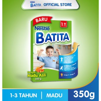 1 DUS ISI 24 NESTLE BATITA1+ SUSU PERTUMBUHAN MADU BOX 350g