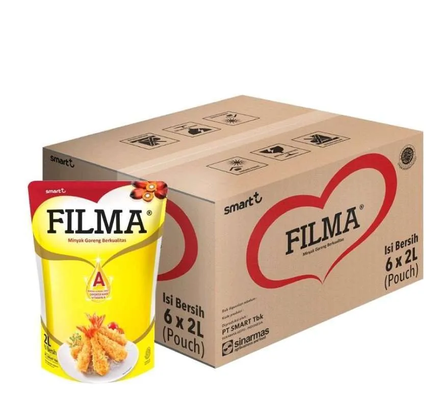 FILMA MINYAK GORENG REFILL PCH 2000mL Dus (1 Karton isi 6)