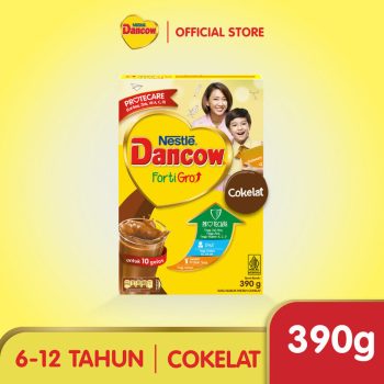 DANCOW FORTIGRO SUSU BUBUK COKELAT BOX 390g
