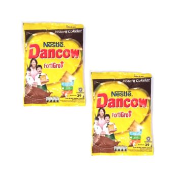 1 DUS ISI 16 DANCOW SUSU BUBUK GROWTH + FORMULA COKLAT RCG 10X39/38g