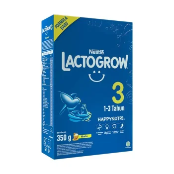 1 DUS ISI 24 LACTOGROW 3 SUSU PERTUMBUHAN MADU BOX 350g
