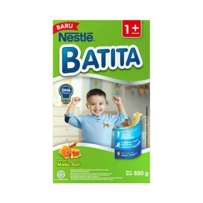 NESTLE BATITA1+ SUSU PERTUMBUHAN MADU BOX 850g