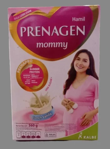 1 DUS ISI 12 PRENAGEN MOMMY SUSU BUBUK IBU HAMIL VANILLA BOX 400/360g
