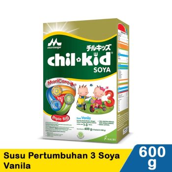 MORINAGACHILKID SOYA SUSU PERTUMBUHAN 3 VANILA BOX 600g
