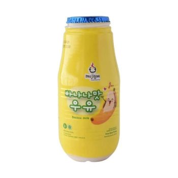 1 DUS ISI 12 MUJIGAE SUSU CAIR BANANA BTL 250mL