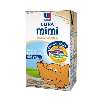 1 DUS ISI 40 ULTRA MIMI SUSU CAIR UHT VANILLA TPK 125mL
