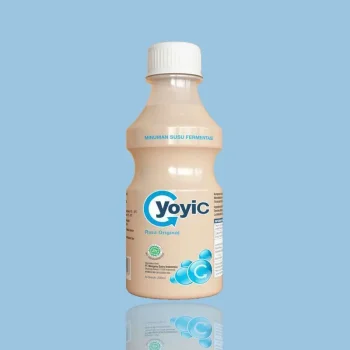 1 KARTON ISI 12 YOYIC MINUMAN SUSU FERMENTASI ORIGINAL BTL 130mL
