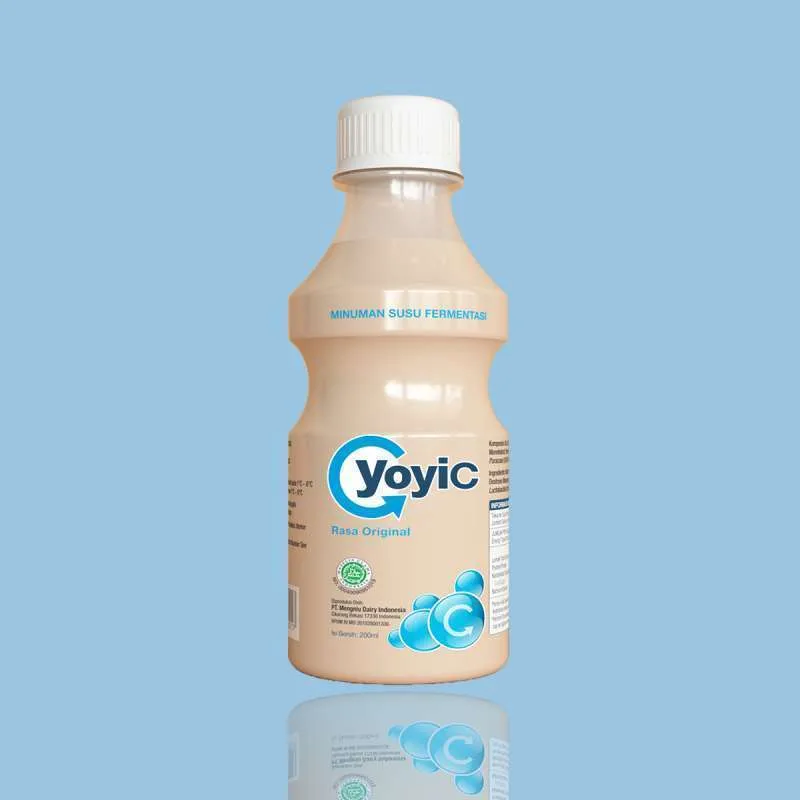 1 KARTON ISI 12 YOYIC MINUMAN SUSU FERMENTASI ORIGINAL BTL 130mL