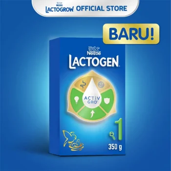 1 DUS ISI 24 LACTOGEN 1 SUSU BAYI FORMULA DHA+PREBIO 1 BOX 350g
