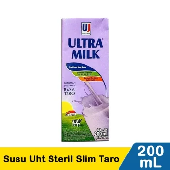1 KARTON ISI 24 ULTRA SUSU UHT STERIL SLIM TARO TPK 200mL