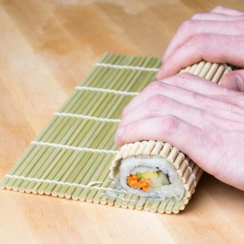 PREMIUM CYPRUS SUSHI ROLLER TEBAL | PENGGULUNG SUSHI KIMBAB BAMBU | ALAT CETAK GULUNG SUSHI