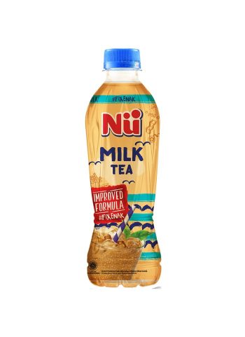 1 DUS ISI 24 NU MINUMAN MILK TEA BTL 330mL