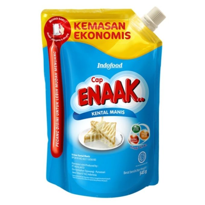 1 DUS ISI 24 CAP ENAK KRIMER KENTAL MANIS PUTIH PCH 545g
