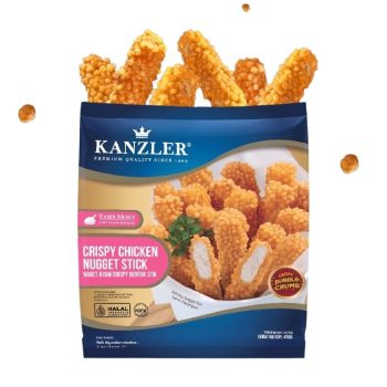 Kanzler Crispy Chicken Nugget Stick 450gr | Naget Ayam Stik Kanzler
