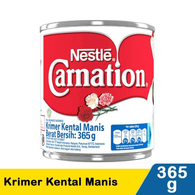 1 DUS ISI 48 CARNATION KRIMER KENTAL MANIS KLG 365g